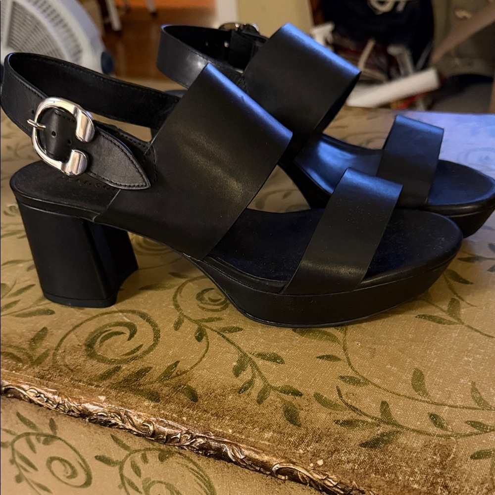 Aerosoles Black Women's Platform Sandals